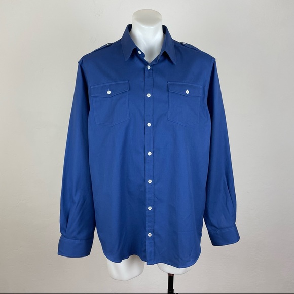 J. Peterman Epaulet Shirt - Picture 5 of 10